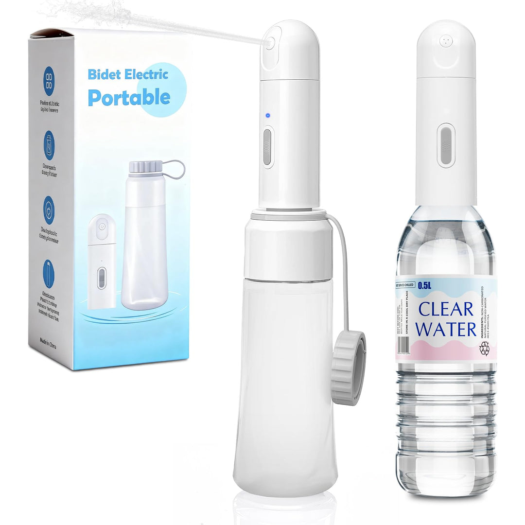 Tragbares Bidet, Elektrische Po Dusche, Tragbares Bidet Reise-Bidet, Reise Bidetflasche Mit 350mL Re