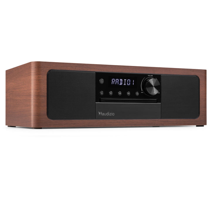 Audizio Lunata - DAB Radio mit CD Player, 100W Stereoanlage mit CD & Bluetooth 5.3 - Musikanlage mit