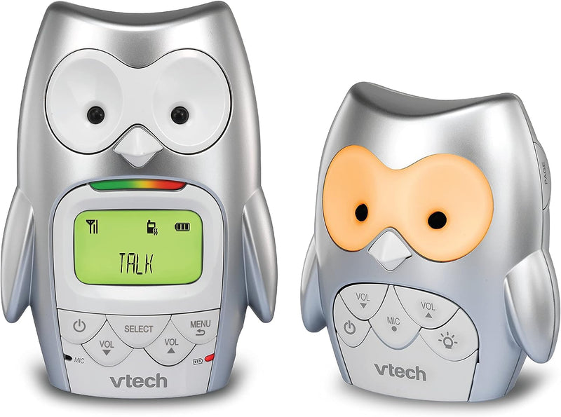VTech BM2300 Hibou Family Babyphone, Eule, Grau