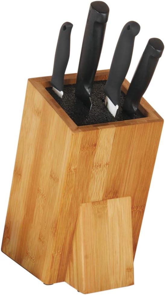 ORION BAMBUS Universal Messerhalter mit Kunststoffgriff, Bambus