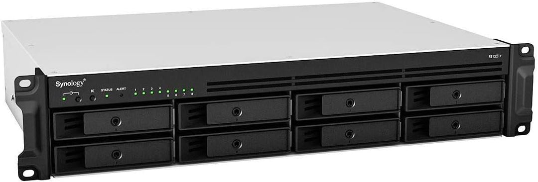 Synology RackStation RS1221+ NAS/Storage Server Rack (2U) Ethernet LAN Black V1500B