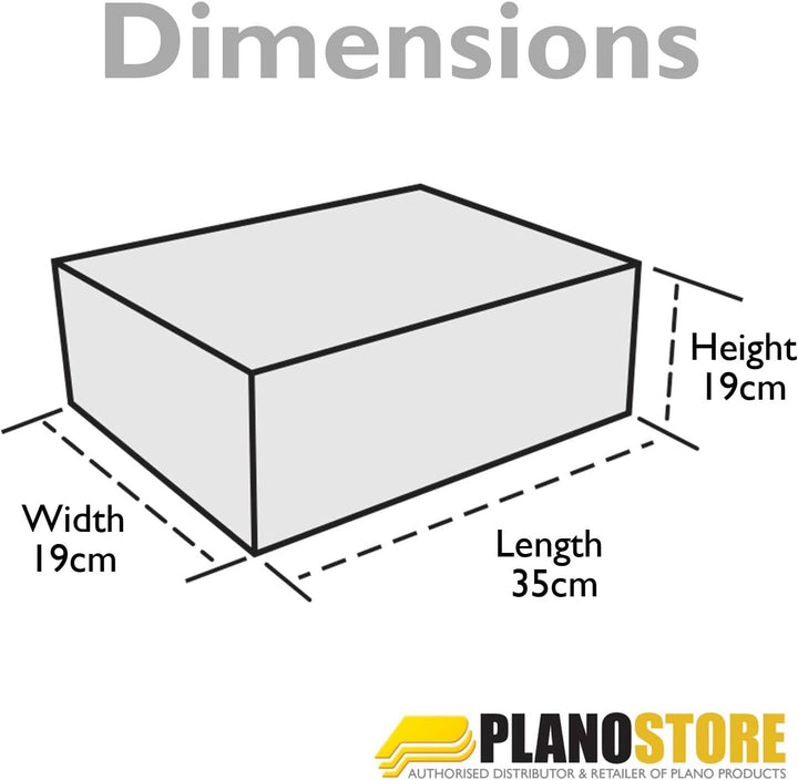 Plano 28 Tackle Box mit Dual Top Zugang, Unisex - Erwachsene, 2 Tray Tackle Box W/Dual Top Access Ei