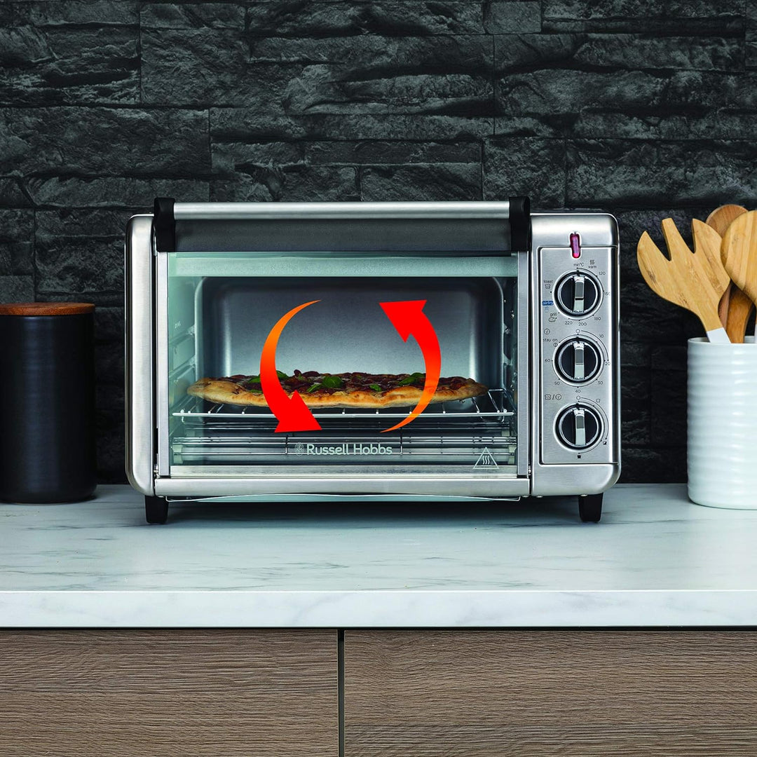 Russell Hobbs Minibackofen Express Airfry 5-in-1: Heissluftfritteuse, Backofen, Grill, Toaster, Warm