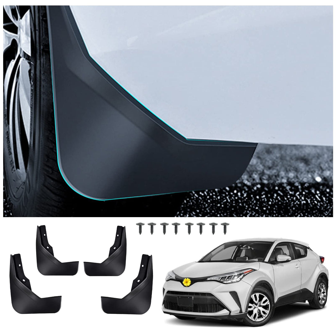 CDEFG Kompatibel mit Toyota C-HR CHR 2016-2021 2022 2023 Schmutzfänger Schlamm spritzwassergeschützt