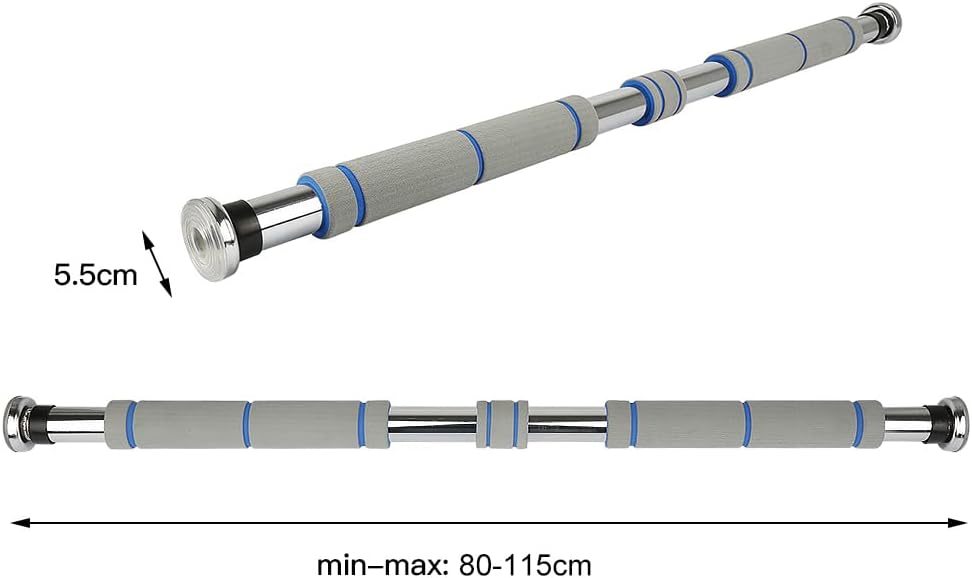 Pull Up | Kraftstation Klimmzugstange Tür, 150 kg | Türstange | Turnstange | Krafttraining | Individ