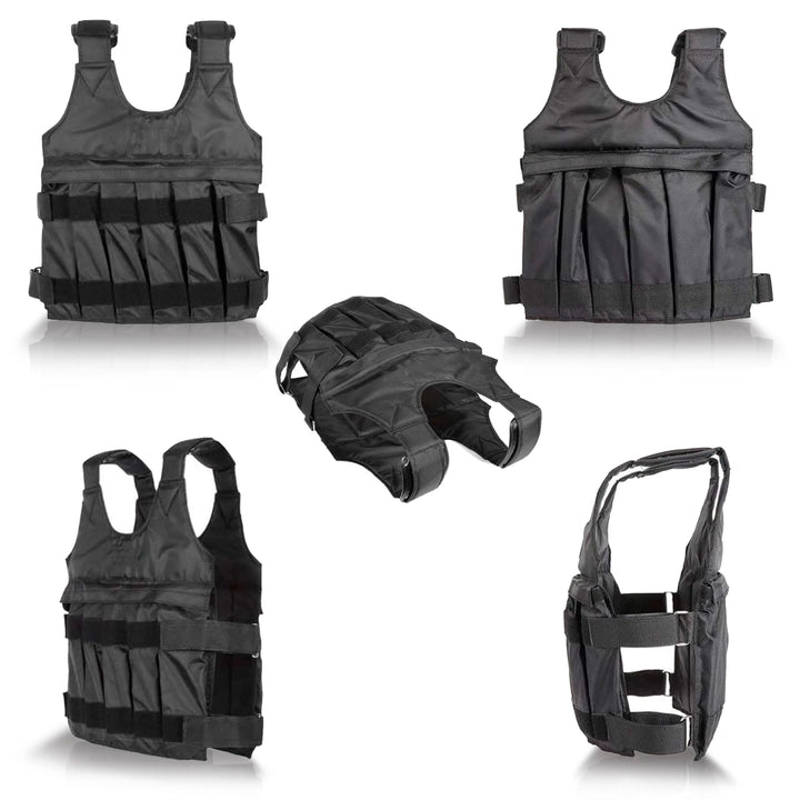 Gewichtsweste 1-50 Kg, Gewichtsbeutel individuell änderbar, hochwertiges Nylon, reissfest und wasser