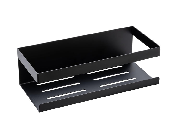 Schöner Wohnen Kollektion Wandablage Mod. Meleto aus rostfreiem Edelstahl schwarz matt lackiert ohne
