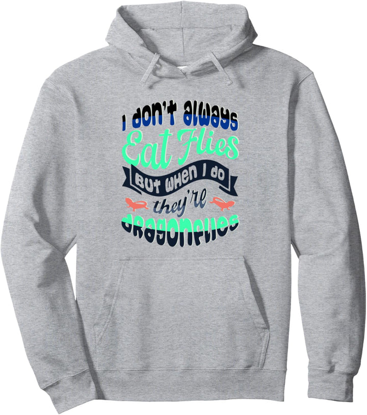 Essen Libellen Ironic Bartagame Reptilien Pullover Hoodie