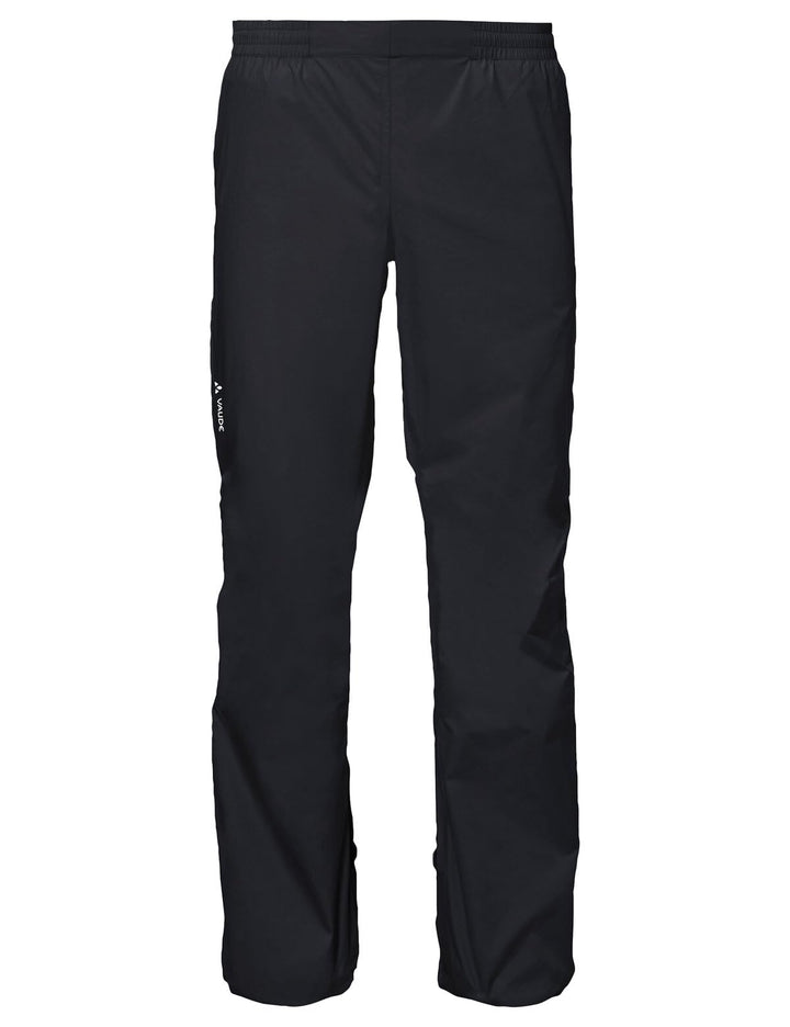 VAUDE Herren Men's Drop Pants Ii Regenhose L Black Uni, L Black Uni