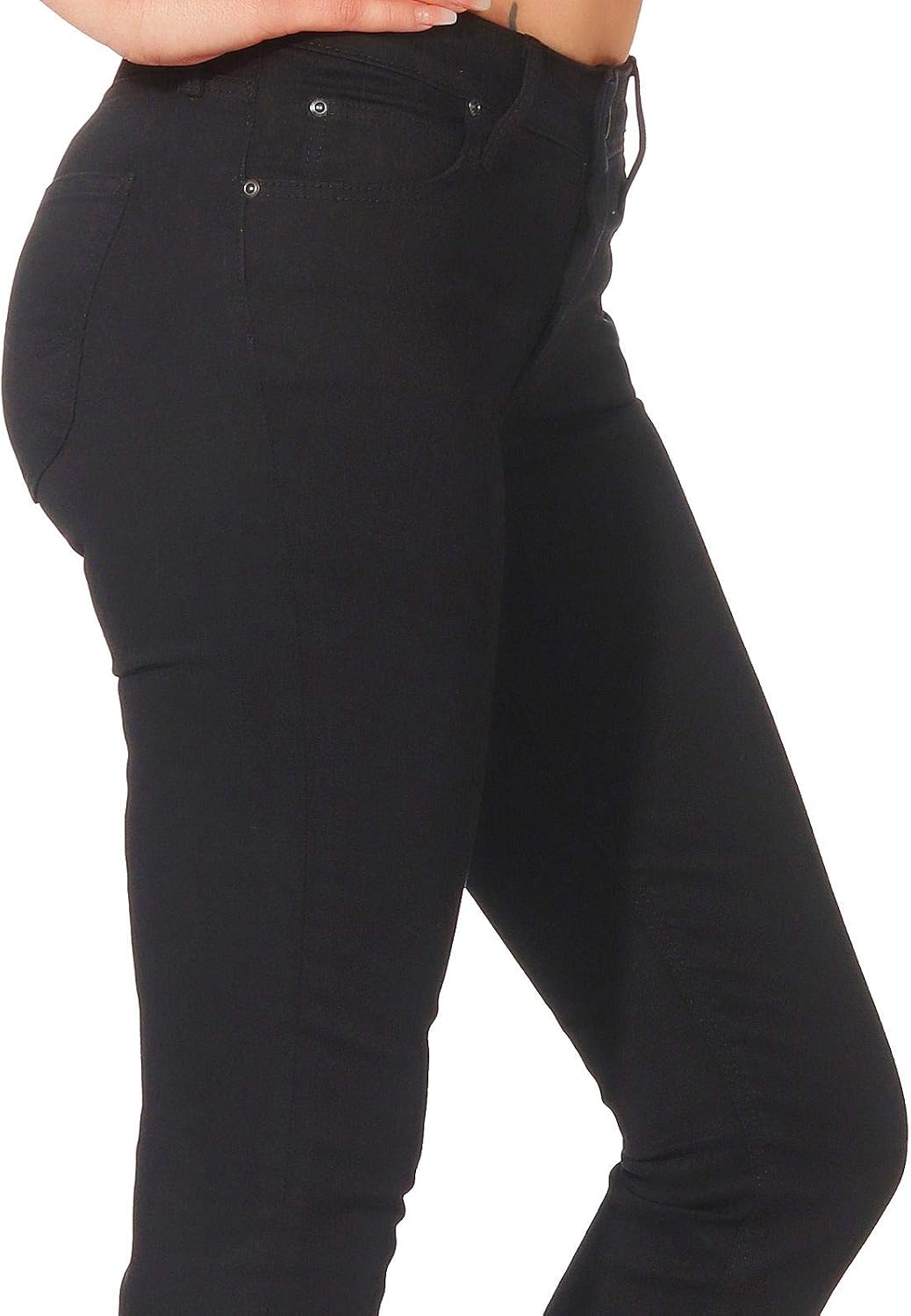 Lee Damen Pants Scarlett 24W / 31L Schwarz (Black Rinse 47), 24W / 31L Schwarz (Black Rinse 47)