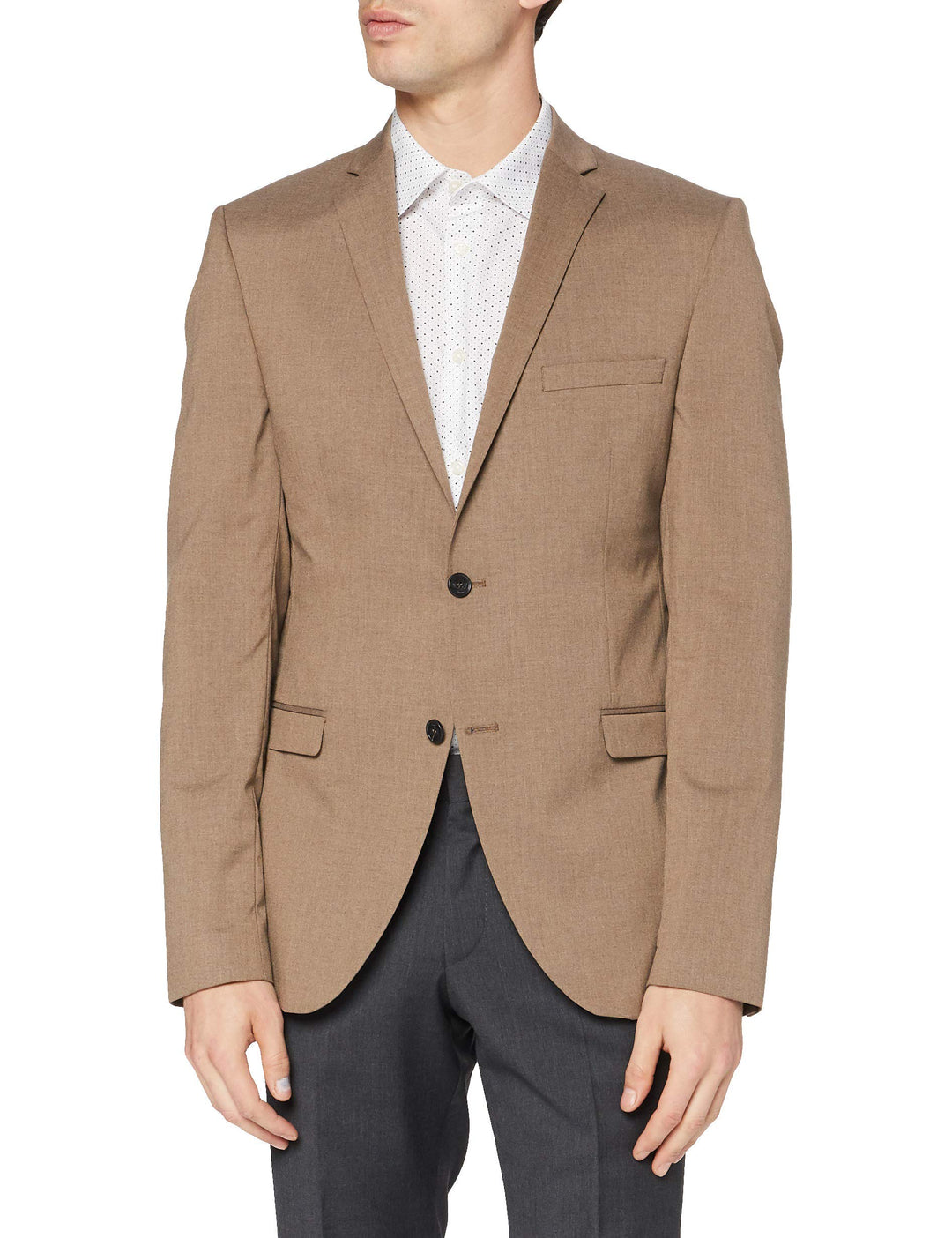SELECTED HOMME Herren Anzugjacke 98 Braun (Sand), 98 Braun (Sand)