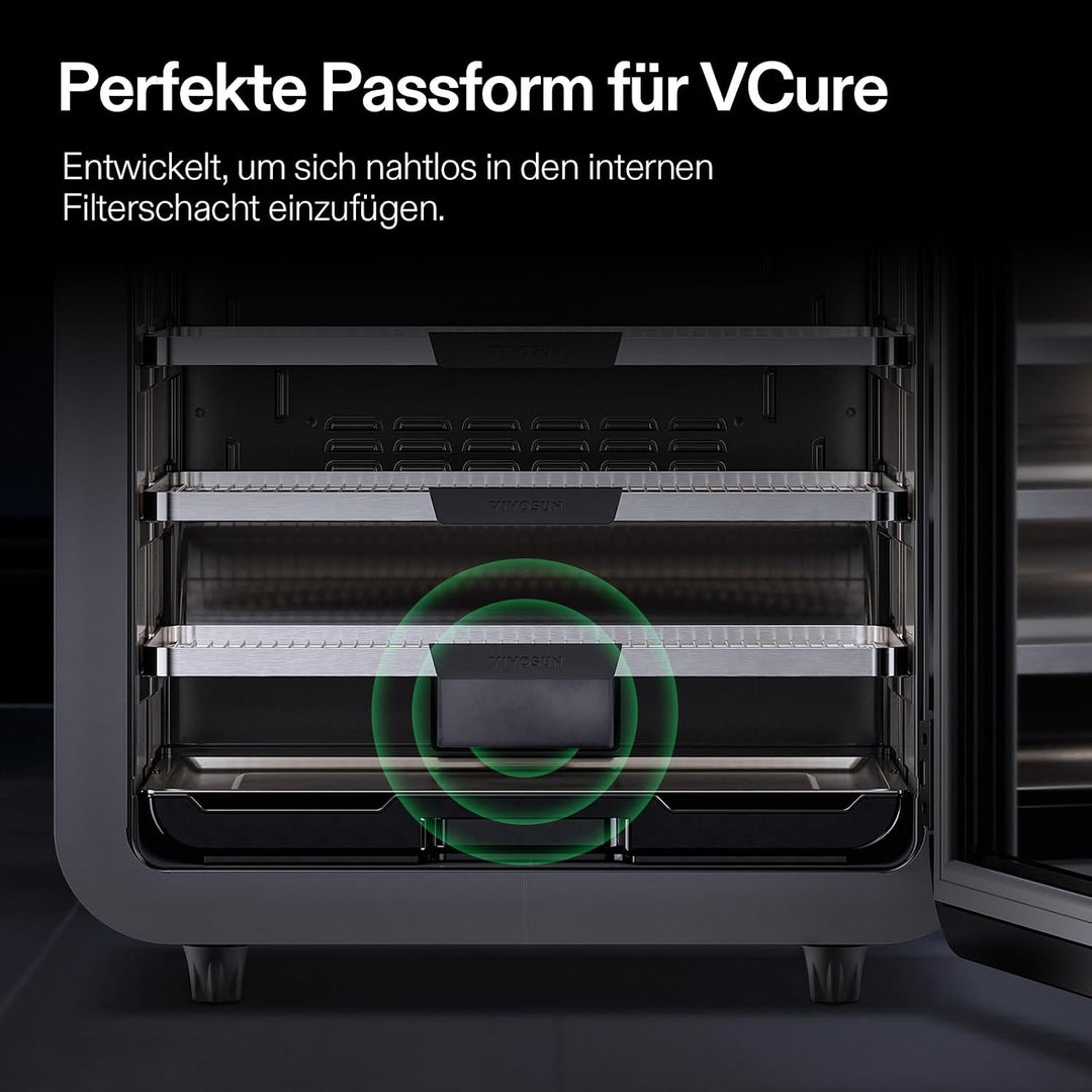 VIVOSUN VCure Ersatz Aktivkohlefilter 5er-Pack Geruchsfilter, Ersatz Aktivkohlefilter