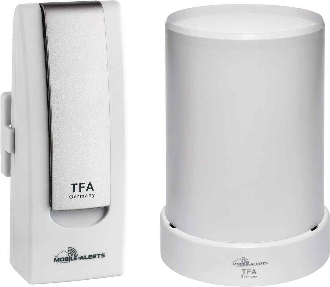 TFA Dostmann Weatherhub Starter-Set, mit Funk-Regenmesser, für SmartHome, gratis Smartphone App, ein