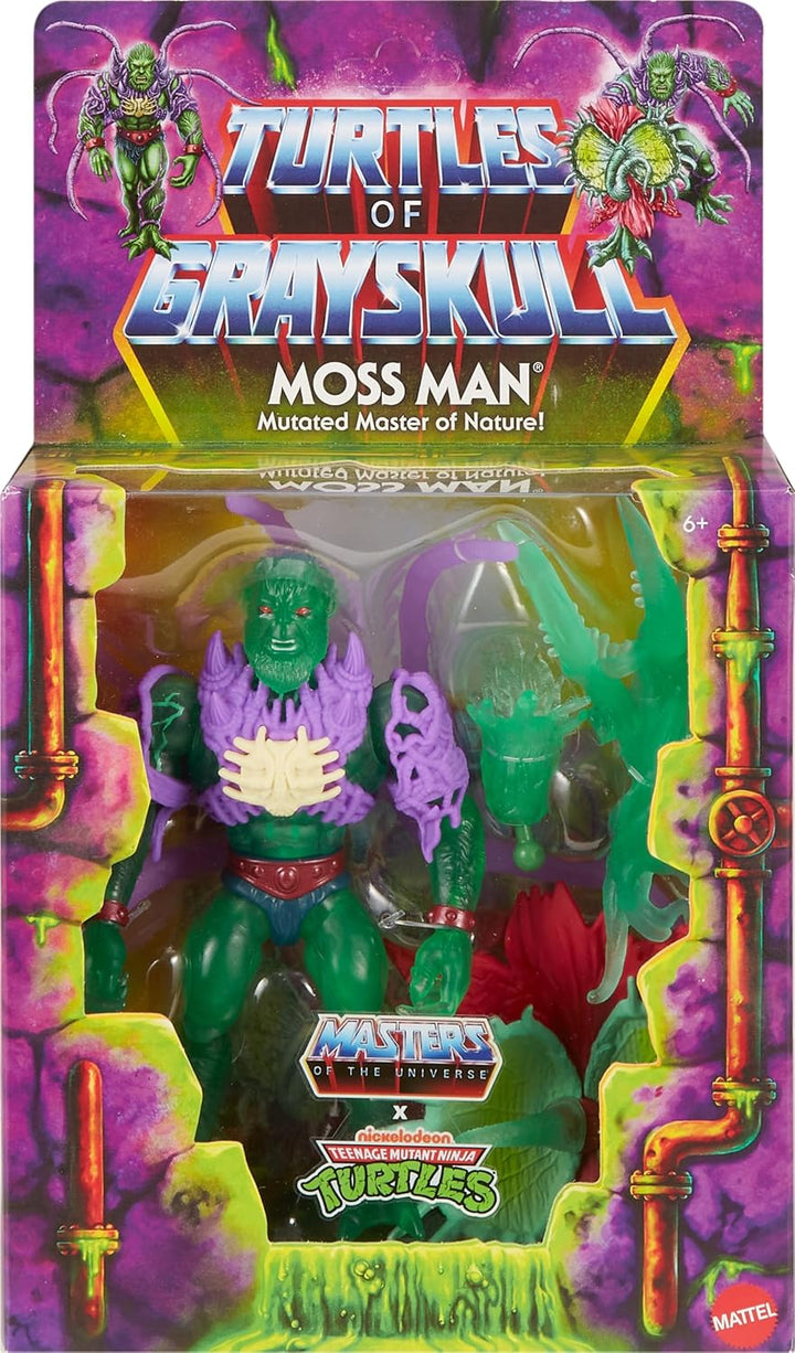 Motu x TMNT: Turtles of Grayskull Figurine Deluxe Moss Man 14 cm