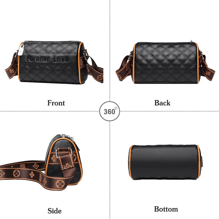 EINYNIUER umhängetasche Damen klein Crossbody Bag veganes Leder Bauchtasche stylisch brustbeutel Mod