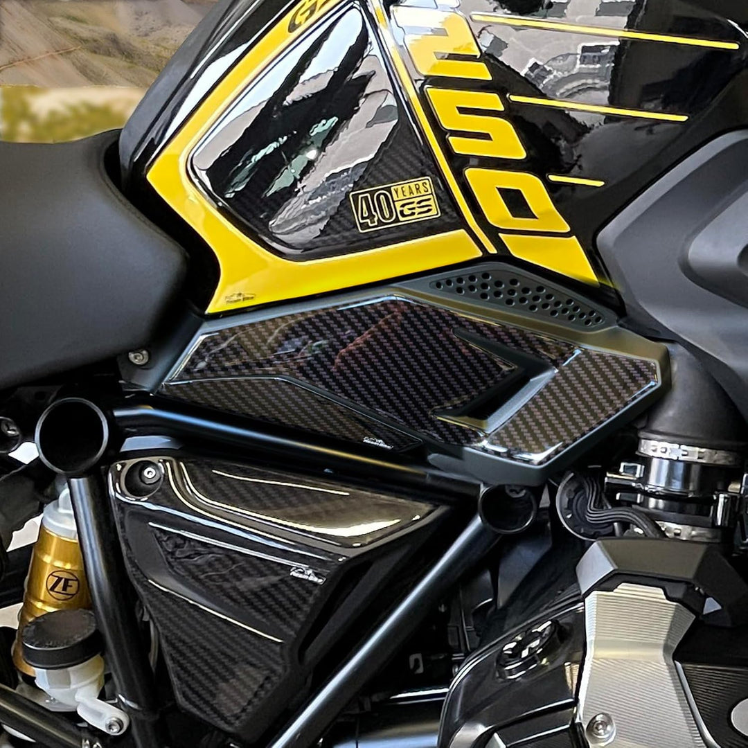 Resin Bike Aufkleber für Motorrad Kompatibel mit BMW R 1250 GS Edition 40th 2021. Schutz vor Stössen