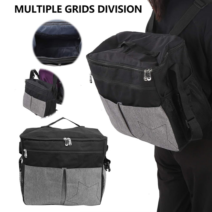 Mumie Messenger Wickeltasche, Kinderwagen mit grosser Kapazität Hanging Organizer Tragbare Reise Fra