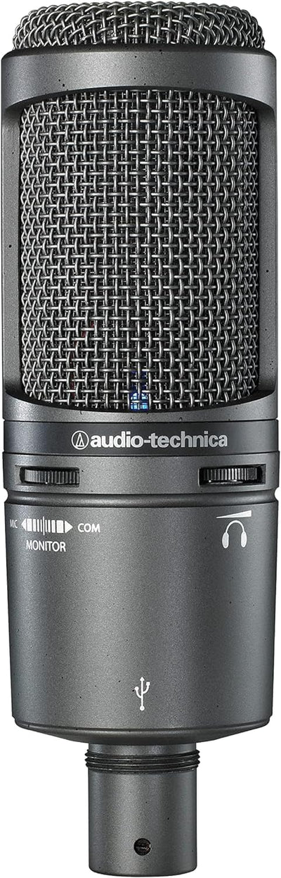 Audio-Technica AT2020USB+ Kondensatormikrofon mit Nierencharakteristik (USB Anschluss) für Voiceover