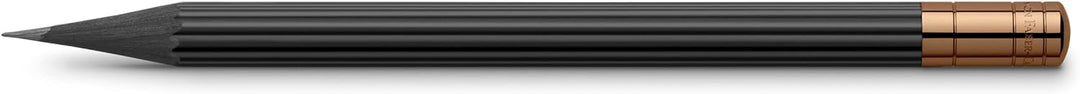 Graf von Faber Castell der Perfekte Bleistift Brown Edition, B Mine, inklusive Spitzer und Radiergum