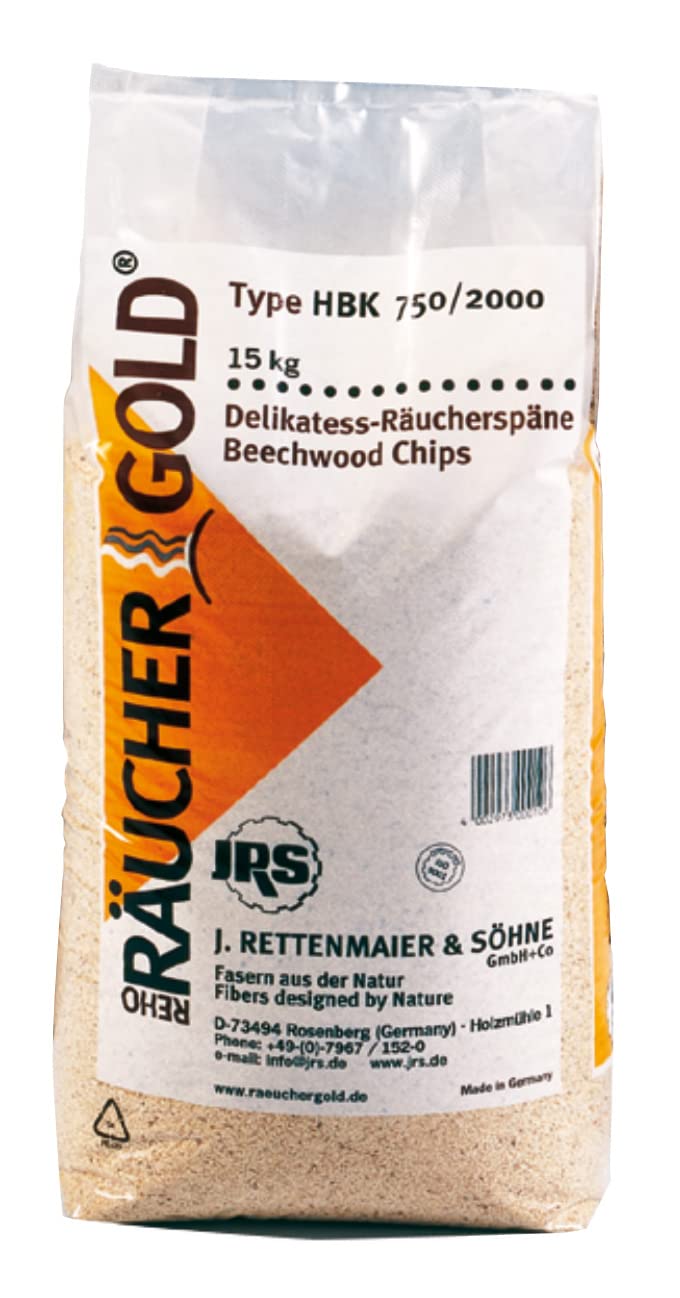 15kg Rettenmaier Räuchergold HBK 750/2000 Körnung 0.75 bis 3.0 mm