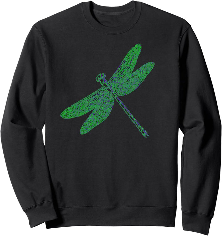 Grüne Libelle Sweatshirt