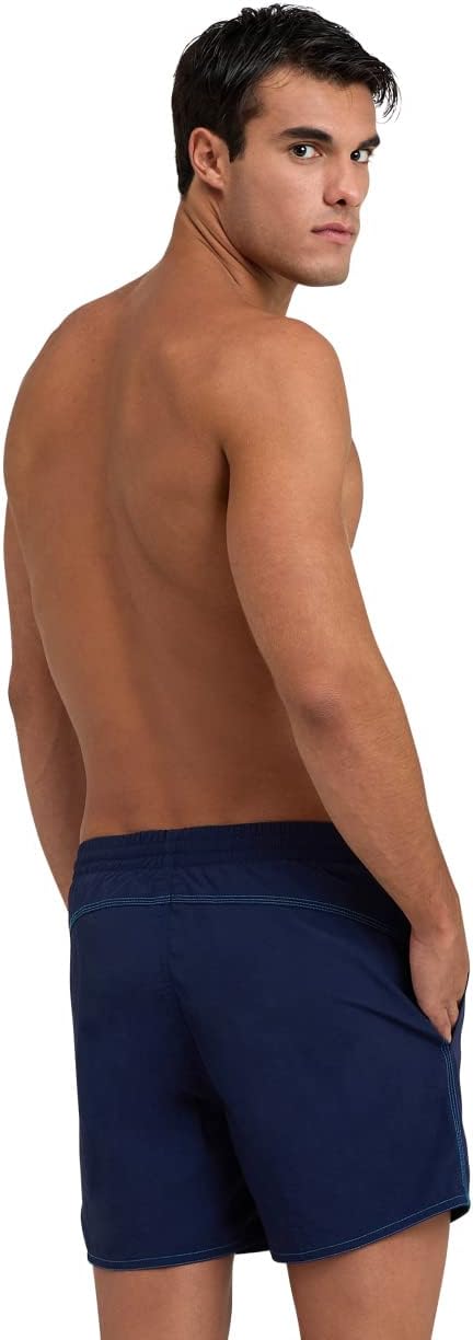 ARENA Herren Bywayx R Swim Trunks S Navy-turquoise, S Navy-turquoise