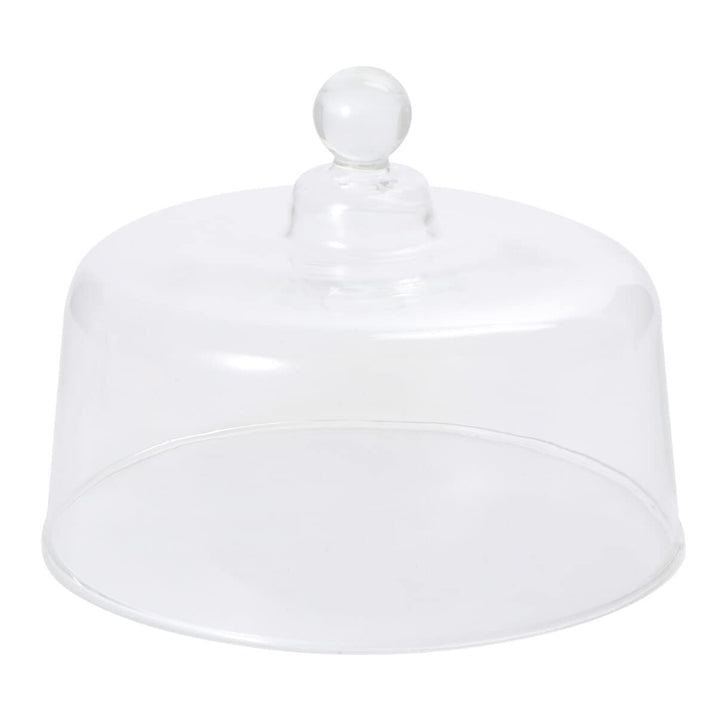 HEMOTON 24X18CM Glashaube Fliegenhaube Abdeckhaube Glasglocke Kuchenglocke Tortenglocke Obsthaube Ku