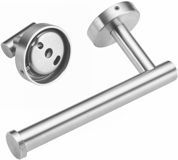 Leekayer Zeichnung Nickel Klopapierhalter,Handtücher Haken 2 Stück Badezimmer,Bad Accessoires,Wandmo