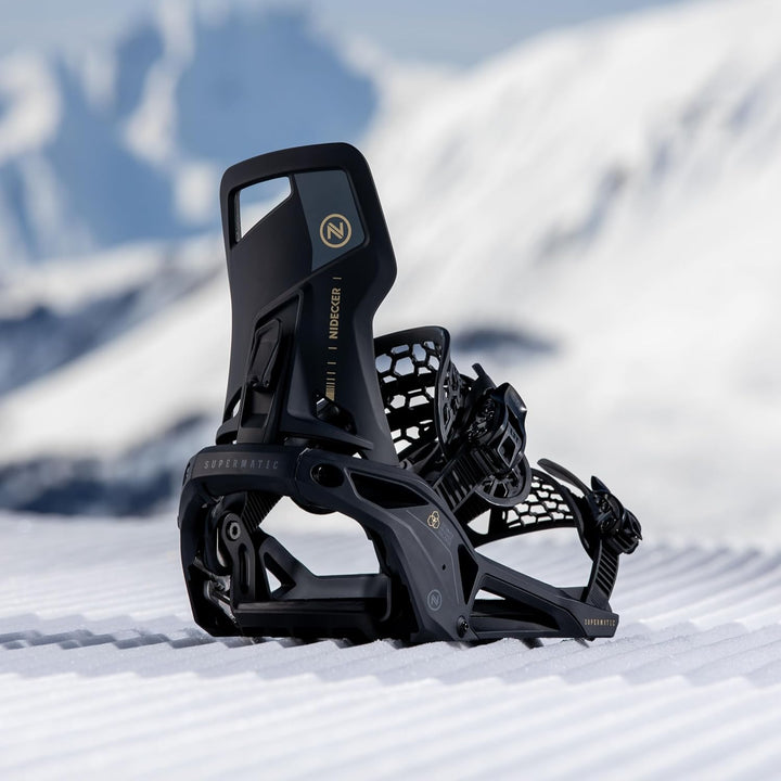 NIDECKER SUPERMATIC Bindung 2024 Black Schwarz M (4.5-8.5), Schwarz M (4.5-8.5)