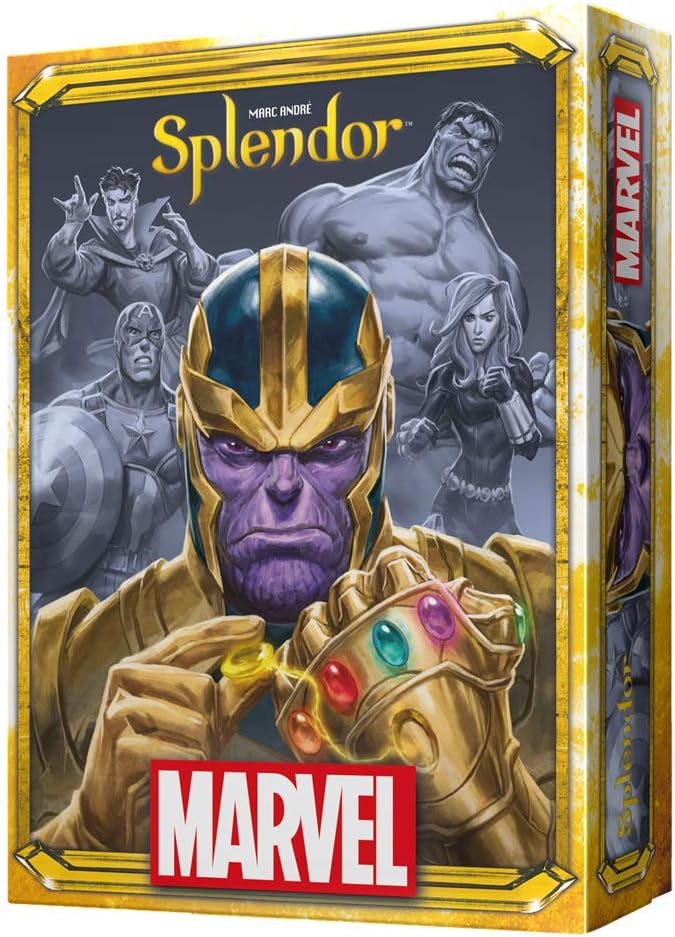 Unbox Now - Splendor Marvel - Brettspiel auf Spanisch