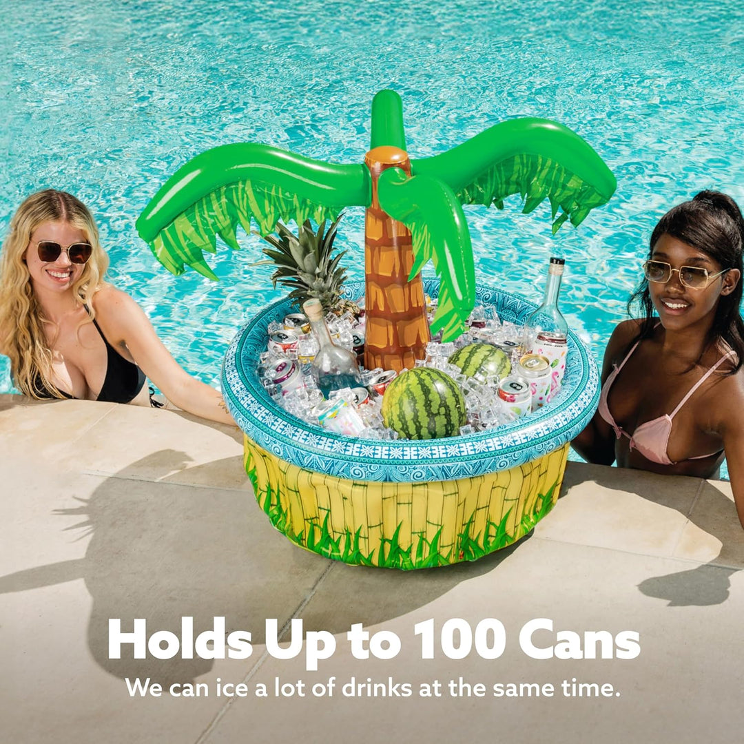 JOYIN 71 cm aufblasbare Palme kühler, Strand-Thema-Partei-dekor, partyangebot für Pool-Party, Hawaii