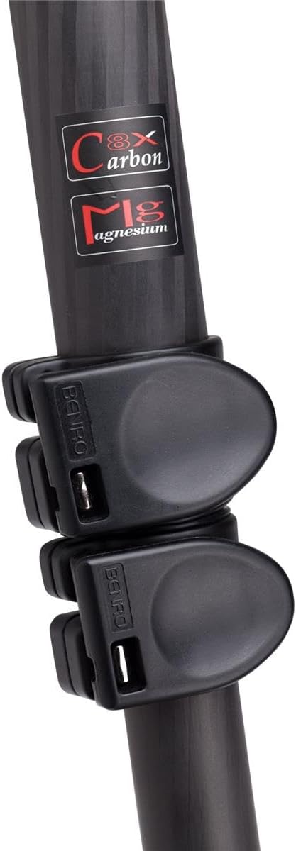 Benro C373F Einrohr-Stativ aus Karbonfaser mit S8Pro Fluid Videokopf