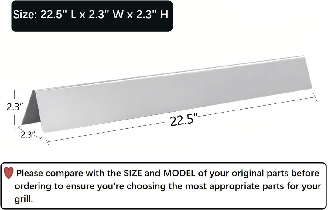 Leship 57.1 cm (22.5 Zoll) Ersatz für Weber 7536 65903, Spirit 300 Series (mit seitlicher Steuerung)