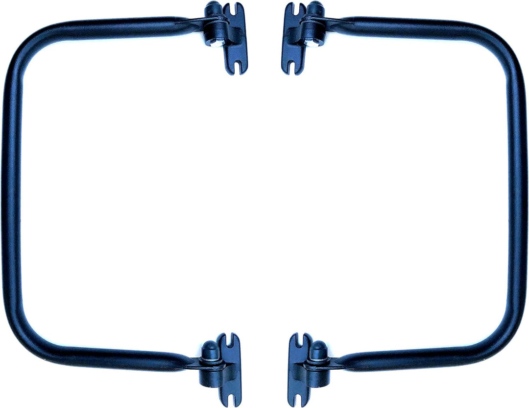 2x Aussenspiegel Rückspiegel 233x145mm ø18 Bagger mit Spiegelhalter Arm UNIVERSAL