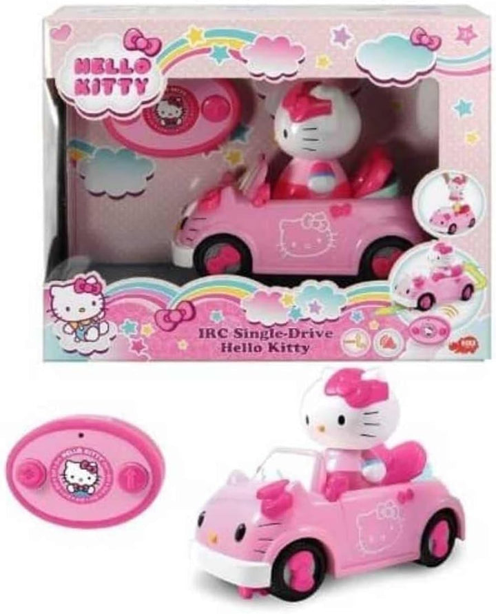 Dickie 7/253244000 Toys Hello Kitty Convertible IRC Vehicle, RC Fahrzeug, Ferngesteuertes Auto mit I