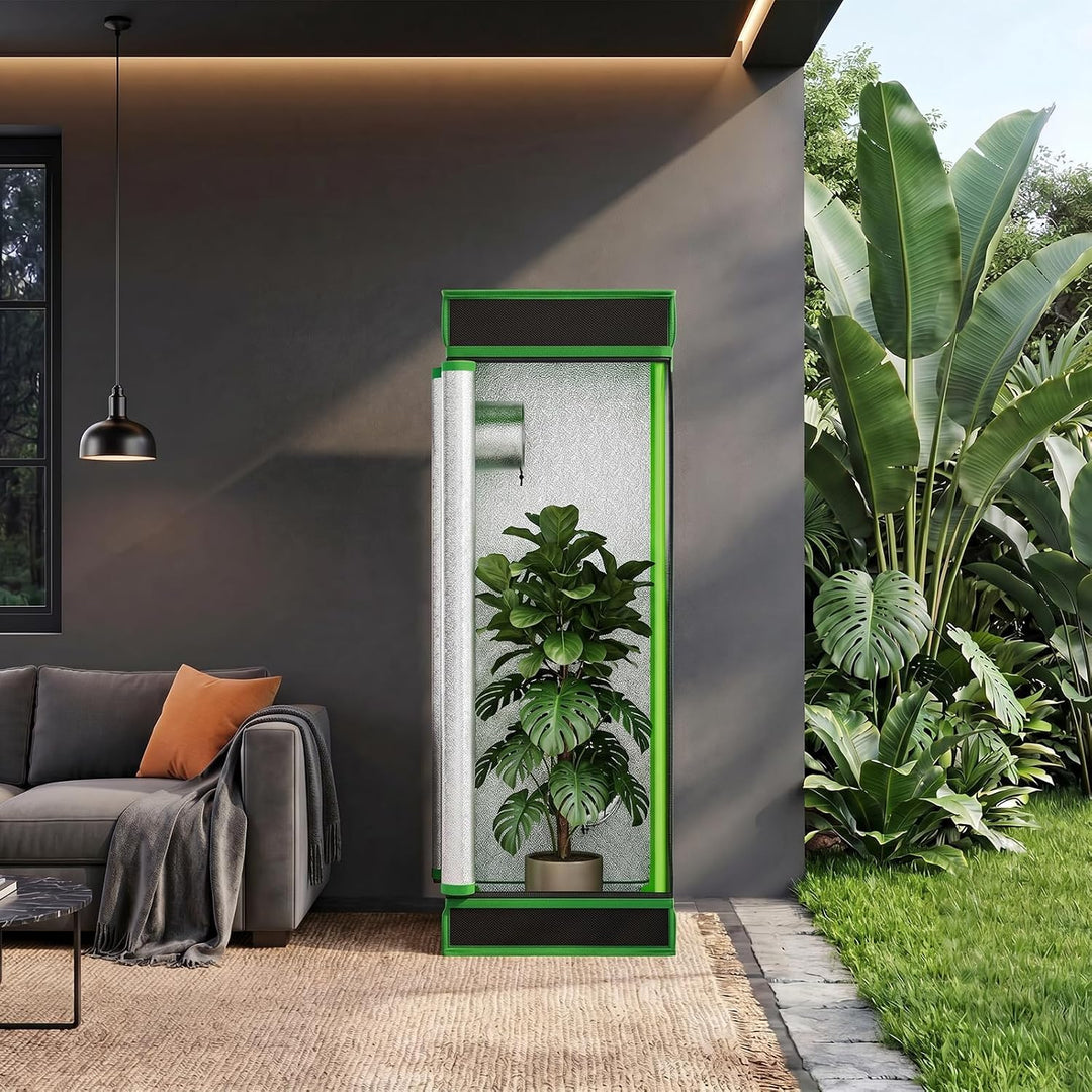 Kingpower Grow Box Grow Zelt für Pflanzen Growbox Gewächshaus Garten Anzucht Gemüse Kräuter Schrank