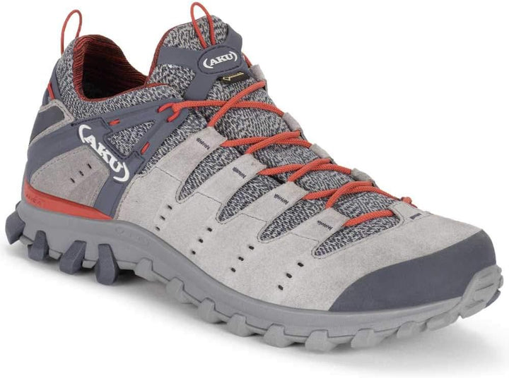 AKU Herren Alterra Lite GTX Wanderschuhe 46 EU Grau Rot, 46 EU Grau Rot