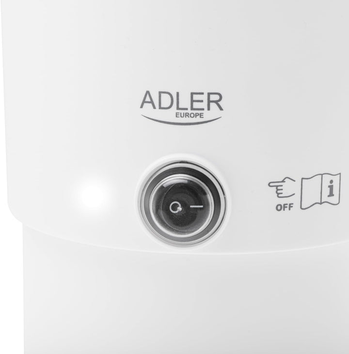 Adler AD 1388w Reise-Wasserkocher 0,8L 1 Liter Weiss, 1 Liter Weiss