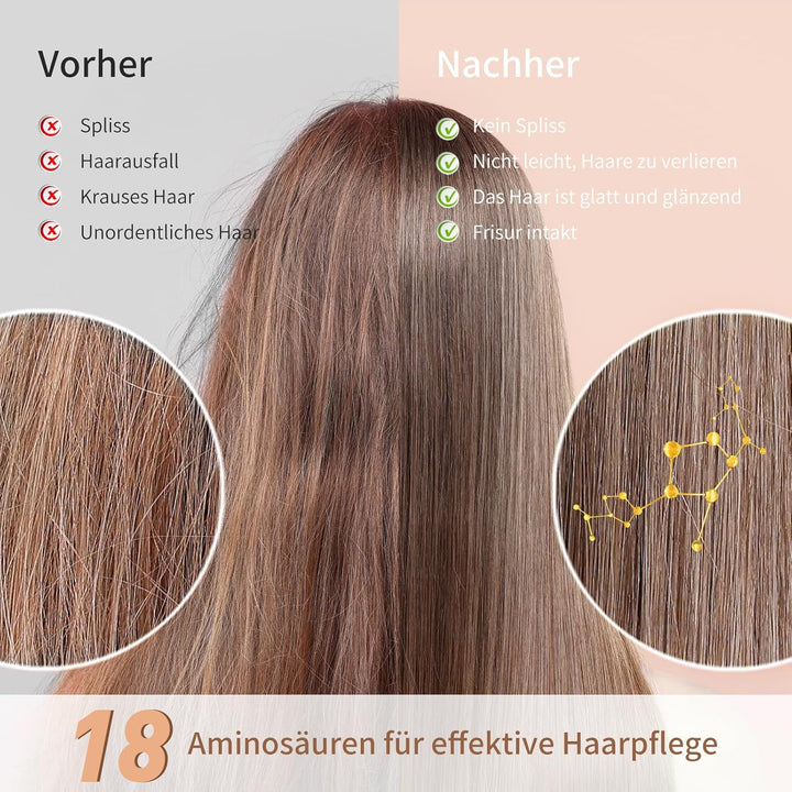 Seidenhaube zum Schlafen, 100% Maulbeerseide Haarhaube, 22 Momme Doppellagig Beidseitig Nutzbar, Sch