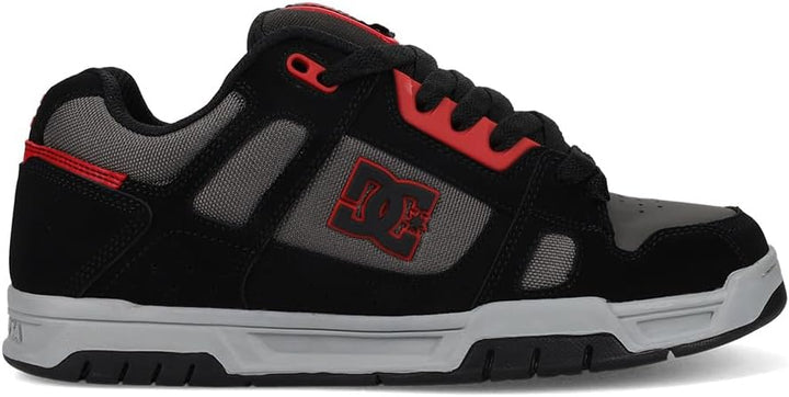 DC Shoes Court Graffik Se, Damen Sneaker 42 EU 009 Black Black Red, 42 EU 009 Black Black Red