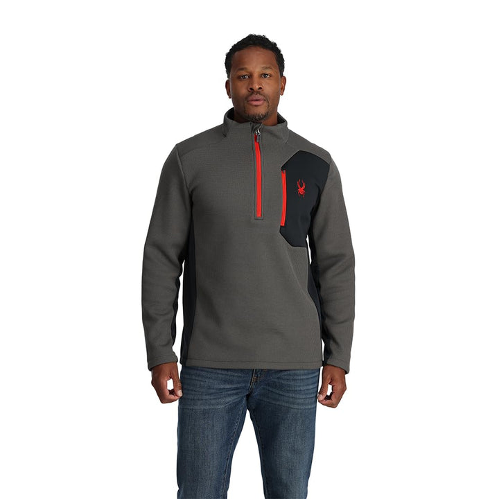 Spyder Herren Bandit 1/2 Zip Fleecejacke S Polar, S Polar