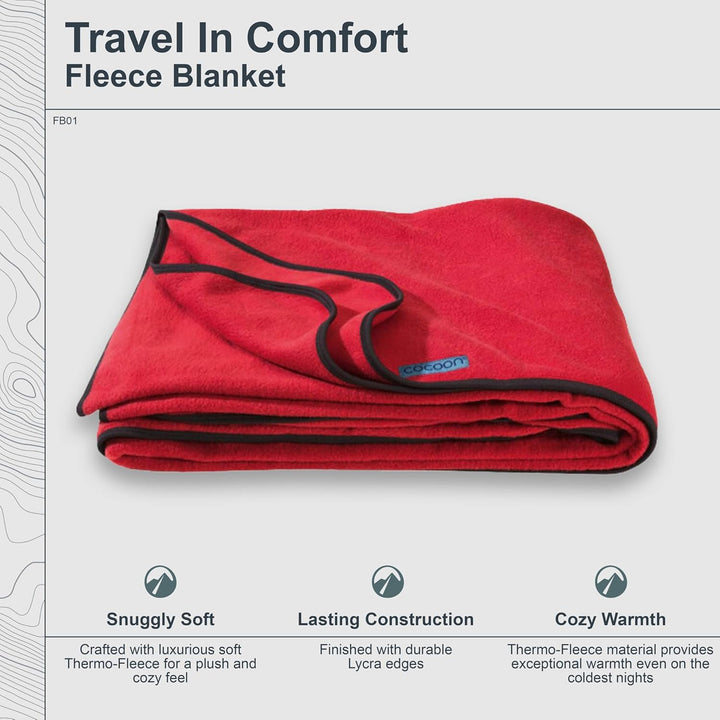 COCOON Fleecedecke (Kirsche) Cherry, Cherry