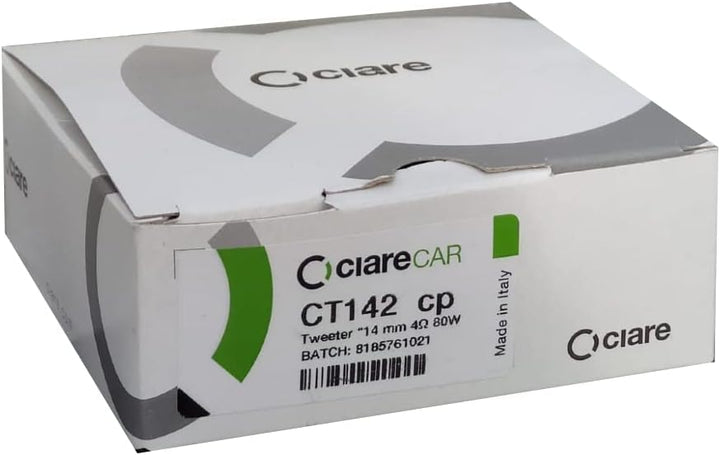 2 CIARE CT142CP Tweeter mit 50 3att rms und 80 watt max bei 3,8 cm Durchmesser bei nur 1,2 cm Tiefe