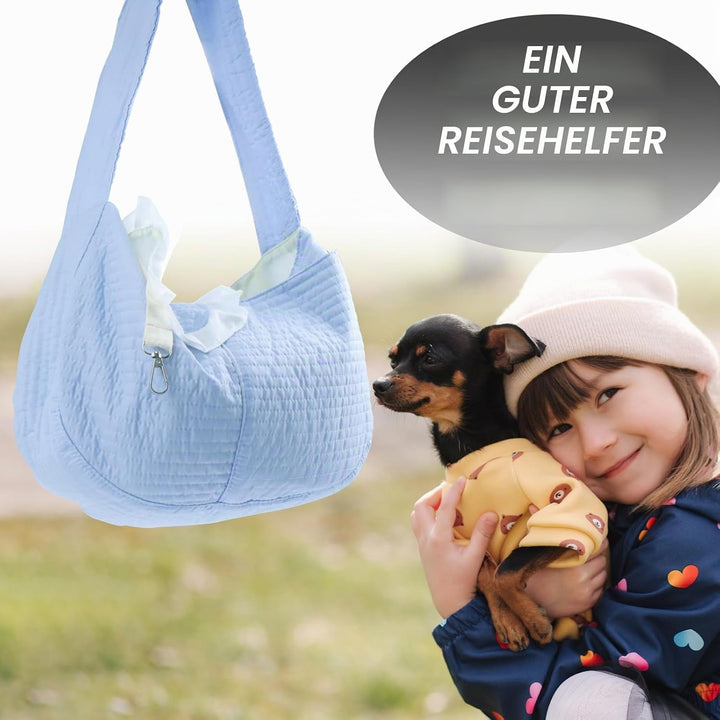 Hundetragetasche Tragetasche Hund, Tragetuch Hund, Hundetragetasche, Transporttasche für Hunde und a