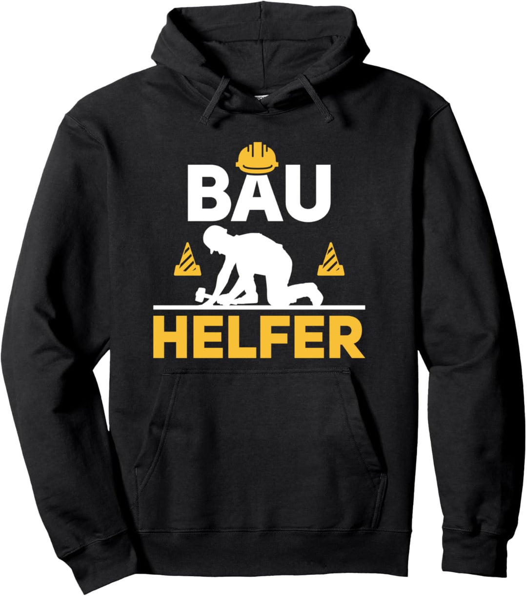Baustelle Richtfest Bauarbeiter Hausbau Traumhaus Bauhelfer Pullover Hoodie