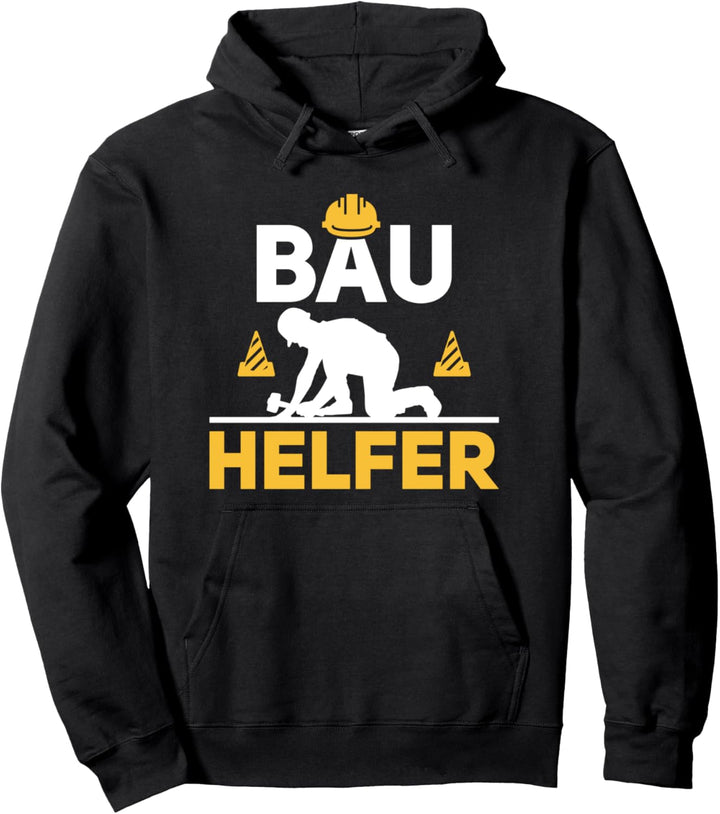 Baustelle Richtfest Bauarbeiter Hausbau Traumhaus Bauhelfer Pullover Hoodie
