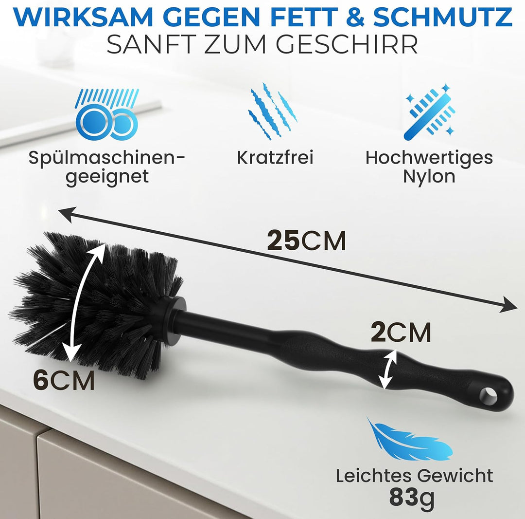 Universal Reinigungsbürste kompatibel für Thermomix TM7,TM6,TM5&Bosch Küchenmaschine, Note 1,2. Spül