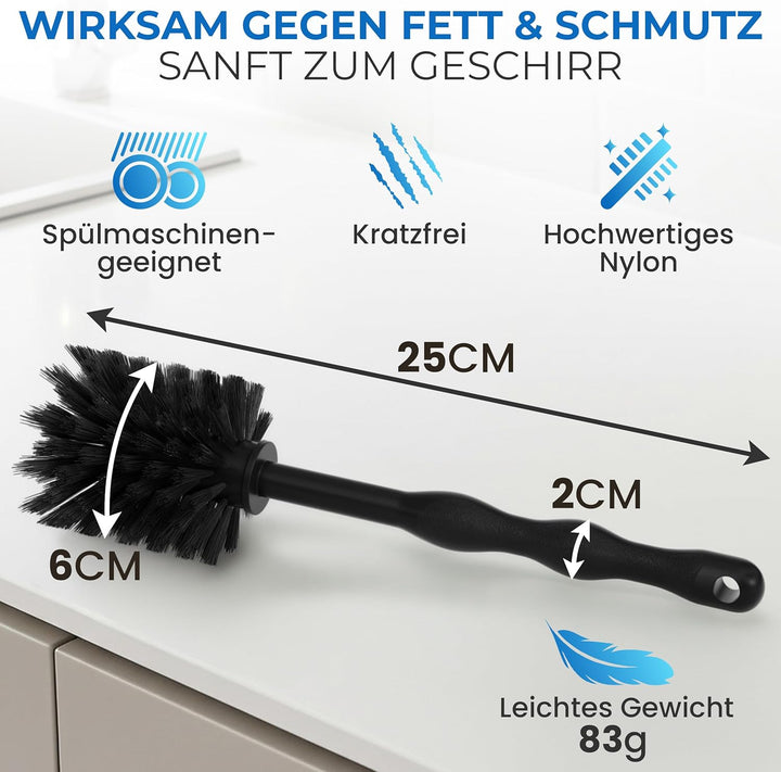 Universal Reinigungsbürste kompatibel für Thermomix TM7,TM6,TM5&Bosch Küchenmaschine, Note 1,2. Spül