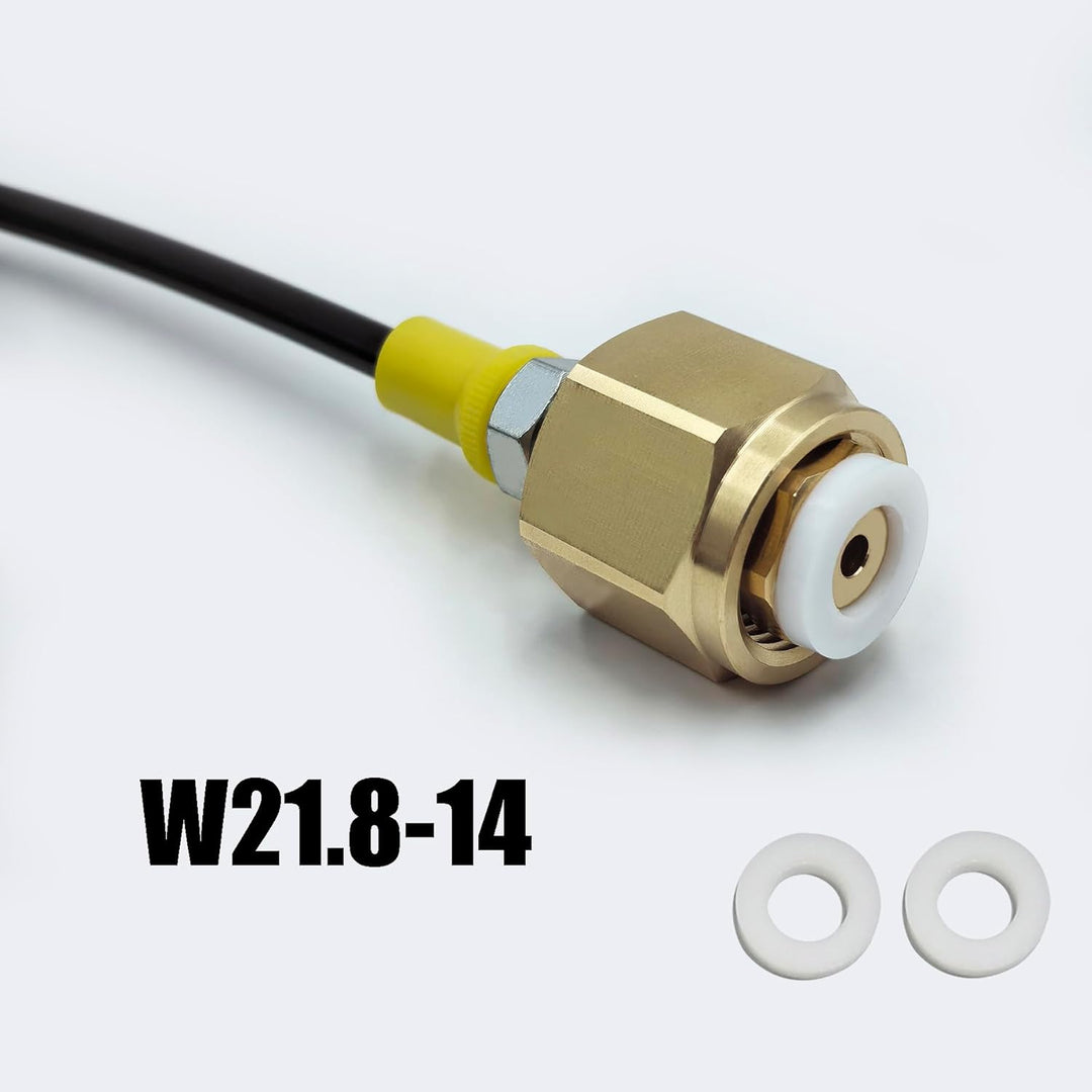 DRYHTEN Soda Wasser Maker Maschine Kohlendioxid Füllstation Adapter TR21-4 für externen CO2 Tank mit