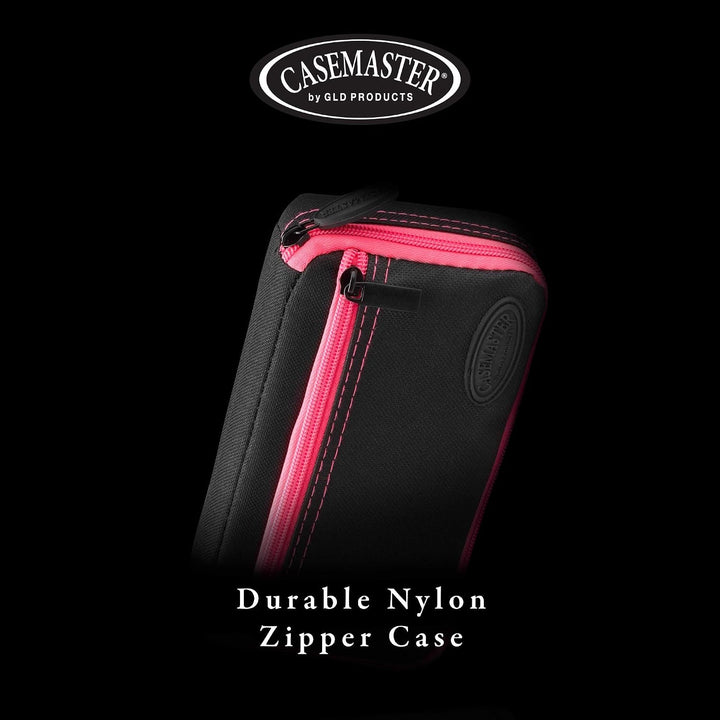 Casemaster Plazma Dartkoffer für weiche Dartpfeile mit Stahlspitze, für 3 Dartpfeile und integrierte